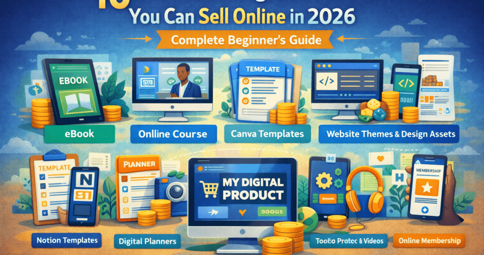 10 Profitable Digital Products You Can Sell Online in 2026