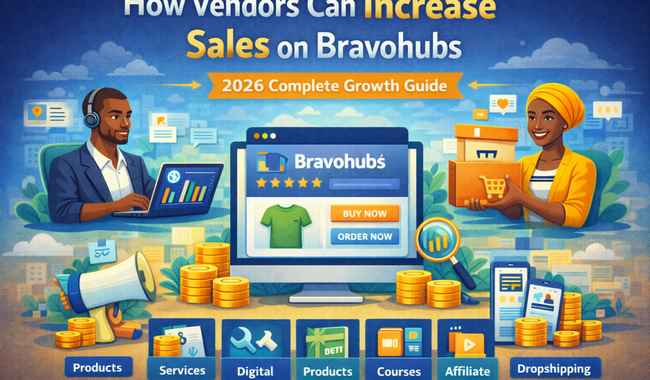 How Vendors Can Increase Sales on Bravohubs