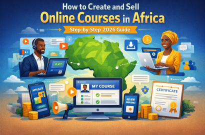 How to Create and Sell Online Courses in Africa