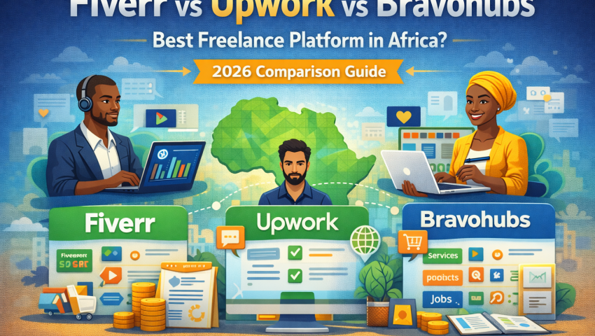 Fiverr vs Upwork vs Bravohubs