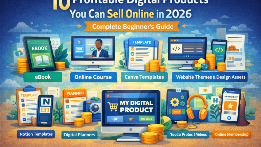 10 Profitable Digital Products You Can Sell Online in 2026